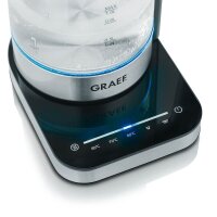 GRAEF Wasserkocher WK350 transparent 1,0 l 2.200 W