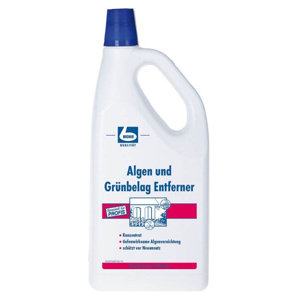 Becher Algen und Grünbelag Entferner Allzweckreiniger 2,0 l  ( 1754000 )