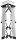 ALCO Klapptritt silber 2 Stufen, H: 44,0 cm