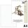 folia Aquarellblock SCHULE 3-Seiten verleimt DIN A4 150 g/qm, 10 Blatt, 10 Blatt