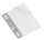 VELOFLEX Heftstreifen, selbstklebend Doppelheftfix transparent Kunststoff, 10 St.