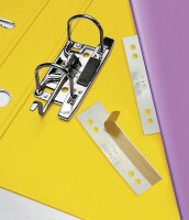 VELOFLEX Heftstreifen, selbstklebend HEFTFIX® 50er transparent Kunststoff, 50 St.