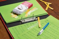 VELOFLEX Heftstreifen, selbstklebend HEFTFIX® 50er transparent Kunststoff, 50 St.