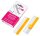 VELOFLEX Heftstreifen, selbstklebend HEFTFIX® 50er transparent Kunststoff, 50 St.