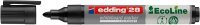 edding 28 Ecoline Whiteboard-Marker-Set schwarz 1,5 - 3,0 mm, 10 St.