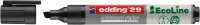 edding 29 Ecoline Whiteboard-Marker schwarz 1,0 - 5,0 mm, 10 St.