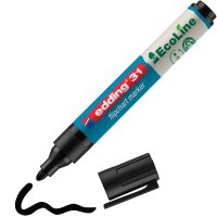 edding 31 Ecoline Flipchart-Marker schwarz 1,5 - 3,0 mm,...