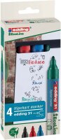 edding 31 Ecoline Flipchart-Marker farbsortiert 1,5 - 3,0...