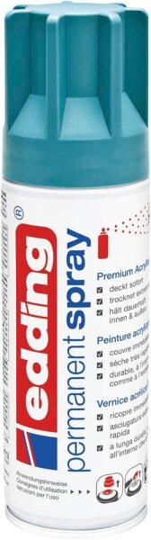 edding 5200 Acrylspray Sprühfarbe petrol matt, 1 St.