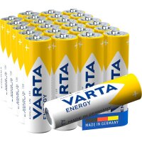 24 VARTA Batterien ENERGY Mignon AA 1,5 V  ( 4106229224 )