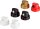 edding 5200 Sprühköpfe-Set weiß, schwarz, rot, gold, 1 Set