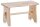 Zeller Tritthocker natur 1 Stufe, H: 21,0 cm