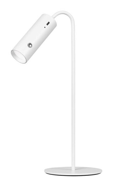Hansa Flare Spot LED Schreibtischlampe weiß,matt 4 W