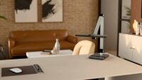 Hansa Nimbus LED Schreibtischlampe silber 9 W