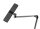 Hansa Nimbus LED Schreibtischlampe schwarz 9 W