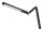 Hansa Cascade  LED Schreibtischlampe schwarz 7 Watt