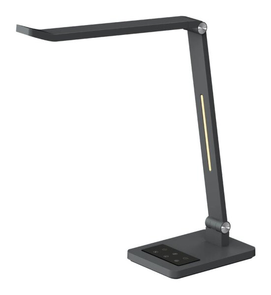 Hansa Tide LED Schreibtischlampe metallicgrau 9 W