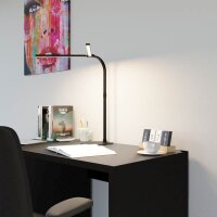 Hansa Novano LED Schreibtischlampe schwarz 20 W