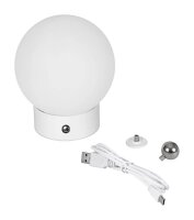 Hansa Flare Bubble LED Stehlampe weiß, matt 4,5 W
