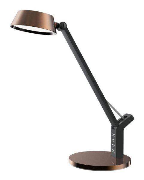 Hansa Glow LED Schreibtischlampe kupfer 8 W