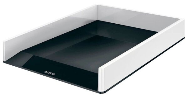 LEITZ Briefablage WOW Duo Colour schwarz/weiß DIN A4, 1 St.