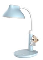 Hansa Twinkel LED Schreibtischlampe hellblau 8 W