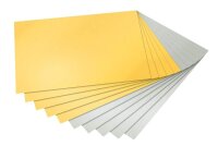 folia Fotokarton farbsortiert 300 g/qm 10 Blatt