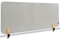Legamaster Tischtrennwand ELEMENTS 7-209812, grau 160,0 x...