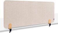 Legamaster Tischtrennwand ELEMENTS 7-209822, beige 160,0...