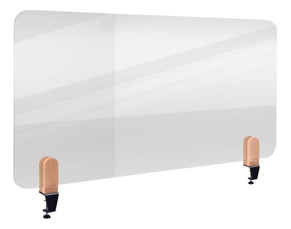 Legamaster Spuckschutz ELEMENTS 7-209711, transparent 120,0 x 60,0 cm, 1 St.