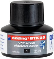 edding Nachfülltinte BTK 25 schwarz