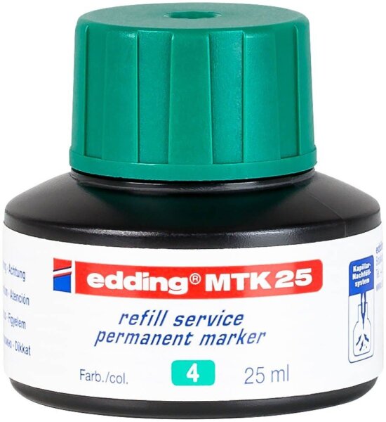 edding Nachfülltinte MTK 25 grün
