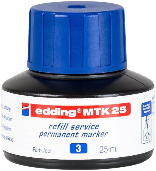 edding Nachfülltinte MTK 25 blau