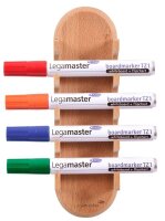 Legamaster magnetischer Stiftehalter WOODEN braun Holz 4...