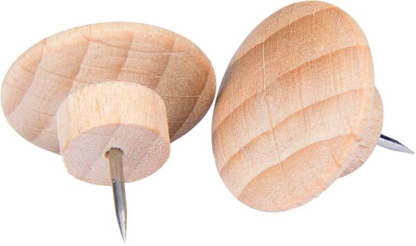 Legamaster Pinnnadeln WOODEN braun, 25 St.