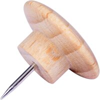 Legamaster Pinnnadeln WOODEN braun, 25 St.