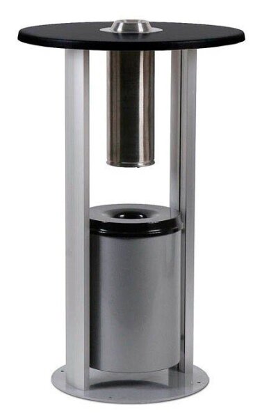 Showdown® Displays Smoking Table Standaschenbecher silber, 1 St.