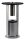 Showdown® Displays Smoking Table Standaschenbecher silber, 1 St.
