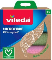vileda Mikrofasertücher 90 °C waschbar, 3 St.