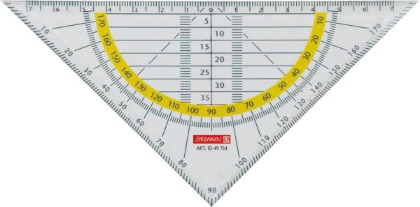 BRUNNEN Geometrie-Dreieck 16,0 cm