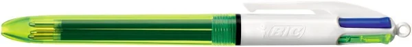 BIC 4-Farben-Kugelschreiber 4 Colours Fluo neongelb,...