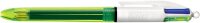 BIC 4-Farben-Kugelschreiber 4 Colours Fluo neongelb,...