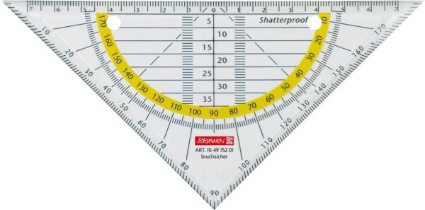 BRUNNEN Geometrie-Dreieck OFFICE TO GO 16,0 cm