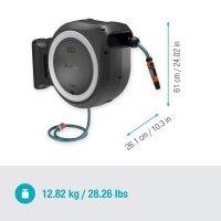 GARDENA Akku-Schlauchbox PowerRoll XXL Ready-to-use Set 40,0 m