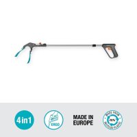 GARDENA Abfallgreifer 4 in 1 schwarz, türkis, 1 St.