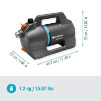 GARDENA Gartenpumpe 4200 Silent 600 W  ( 09054-20 )