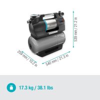 GARDENA Hauswasserwerk 5600 SilentComfort 900 W