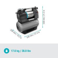 GARDENA Hauswasserwerk 6300 SilentComfort 1050 W