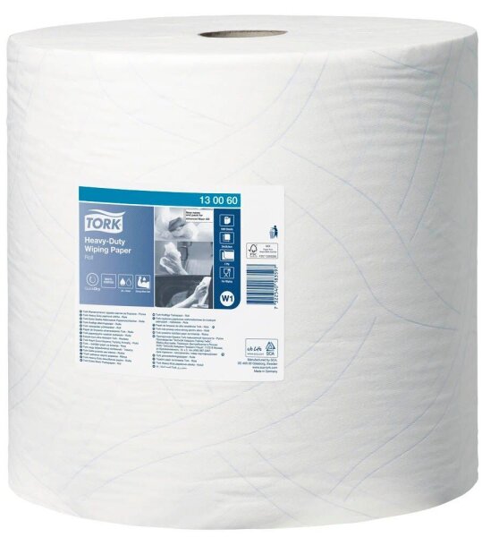 TORK Putztuchrolle Advanced 430 2-lagig hochweiß, 1.000 Blätter, 1 Rolle