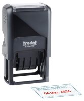 trodat Datumstempel mit Text "Bezahlt"...